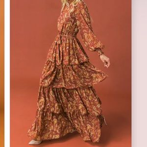 Flying Tomato Maxi Dress - size M